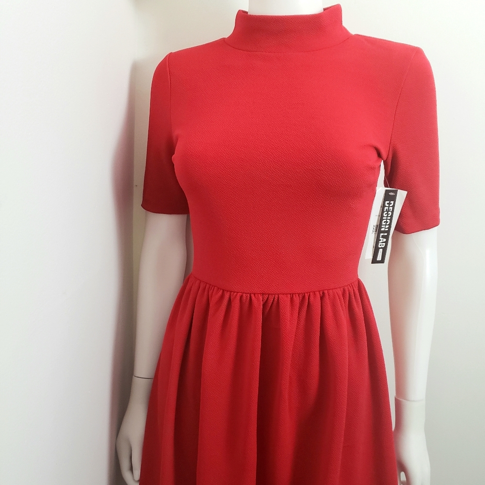 Lord&Taylor Red Mock Dress